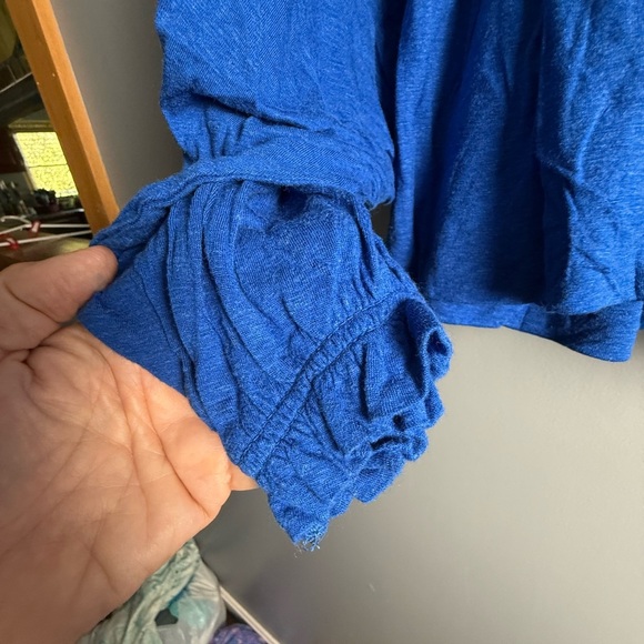 Free People Carly Embroidered Blouse Size S MSRP: $128.00 - Picture 9 of 11